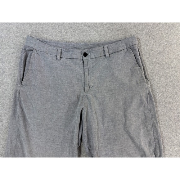 Lululemon Athletica Performance TECH Chino Shorts (Men's Size 36) Gray - 11" - Picture 2 of 12